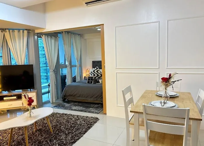 Bgc Premium 1br With Balcony Fast 600 Mbps Fibre Apartamento *